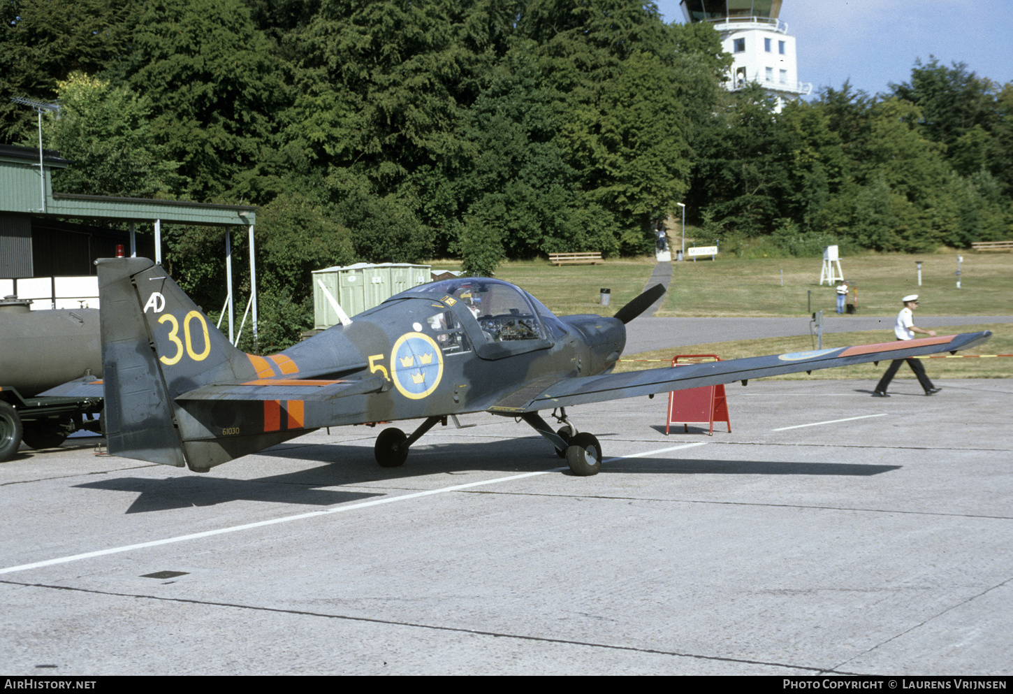 Aircraft Photo of 61030 | Scottish Aviation Sk 61D Bulldog | Sweden - Air Force | AirHistory.net #635255