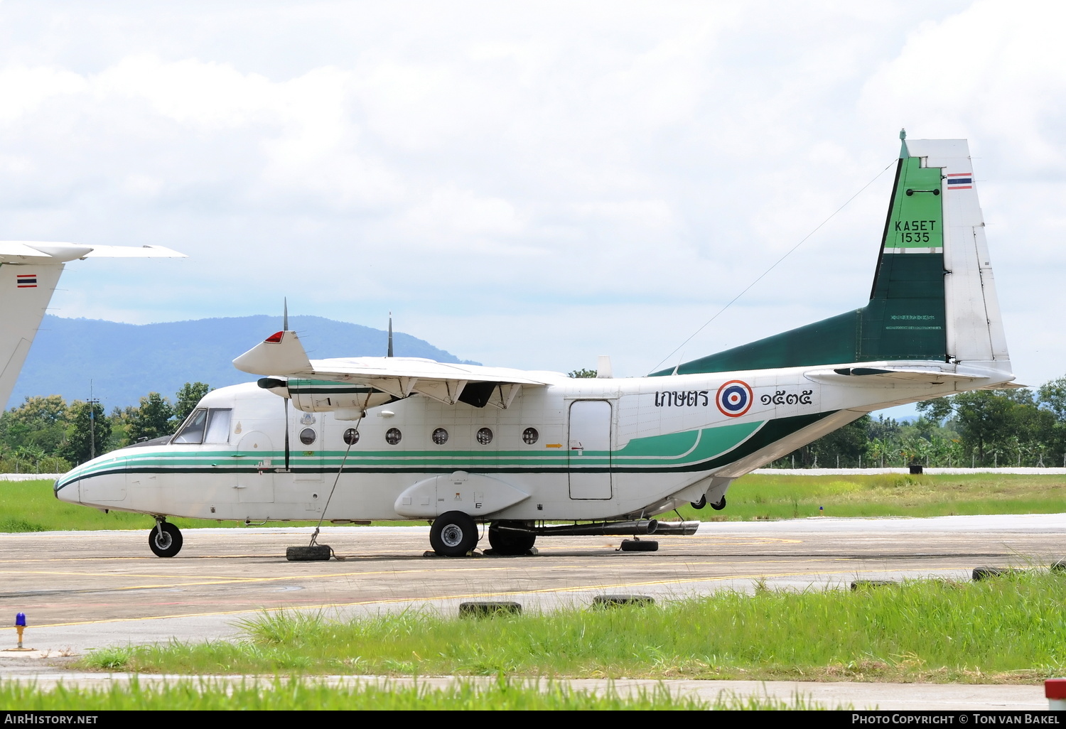 Aircraft Photo of 1535 | CASA C-212-300 Aviocar | Thailand - KASET | AirHistory.net #635268