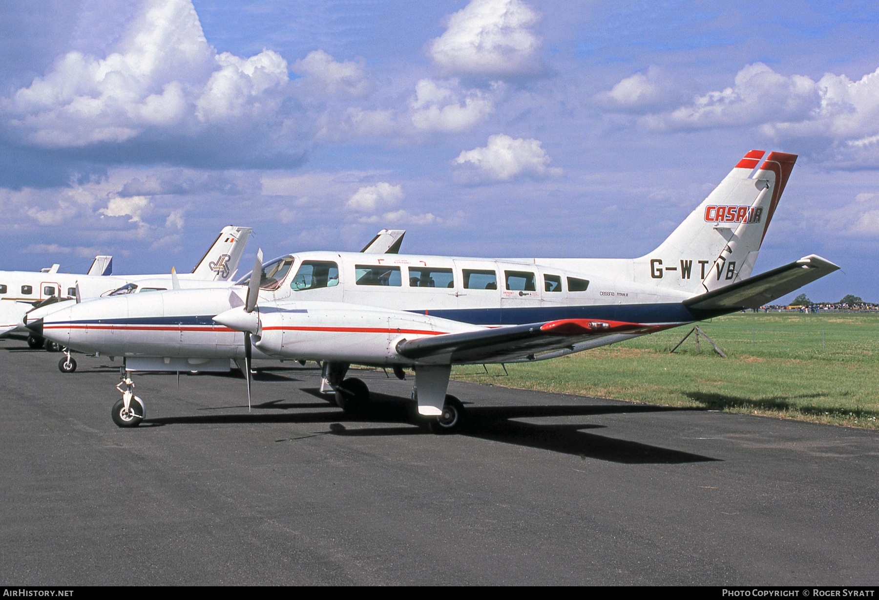 Aircraft Photo of G-WTVB | Cessna 404 Titan | Casair | AirHistory.net #635272
