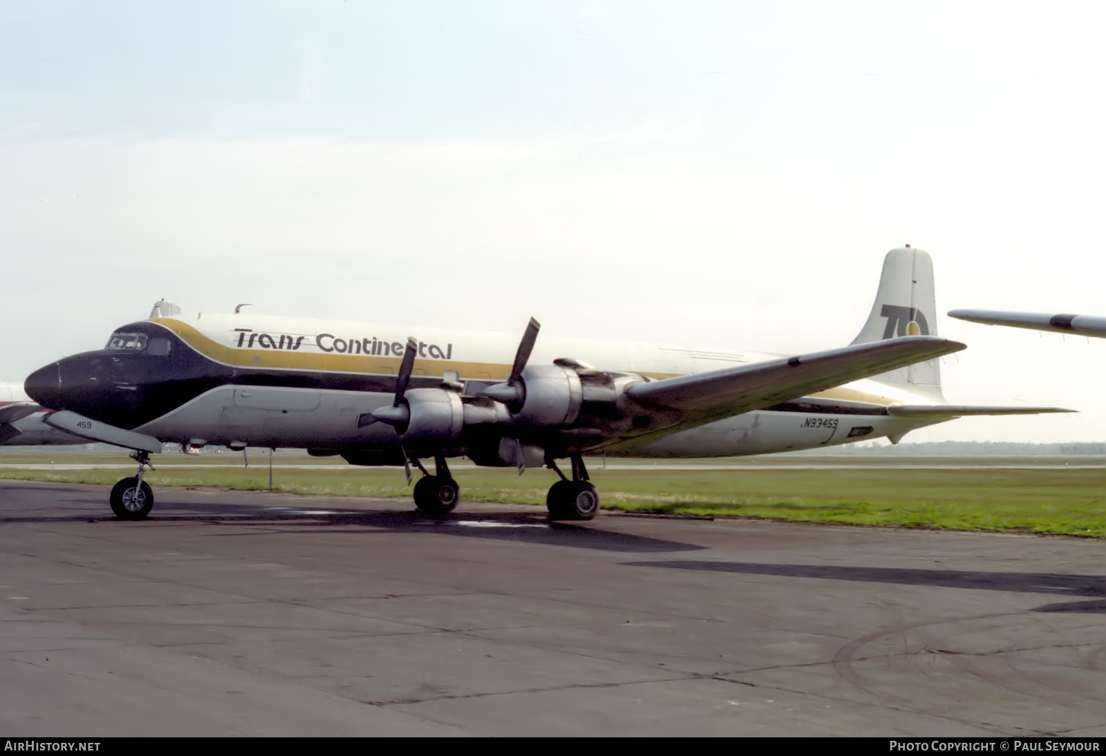 Aircraft Photo of N93459 | Douglas DC-6A/B | Trans Continental Airlines | AirHistory.net #635279