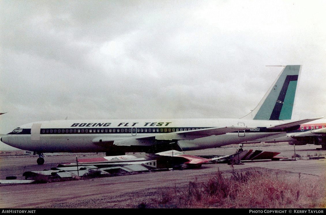 Aircraft Photo of N40102 | Boeing 720-025 | Boeing | AirHistory.net #635282