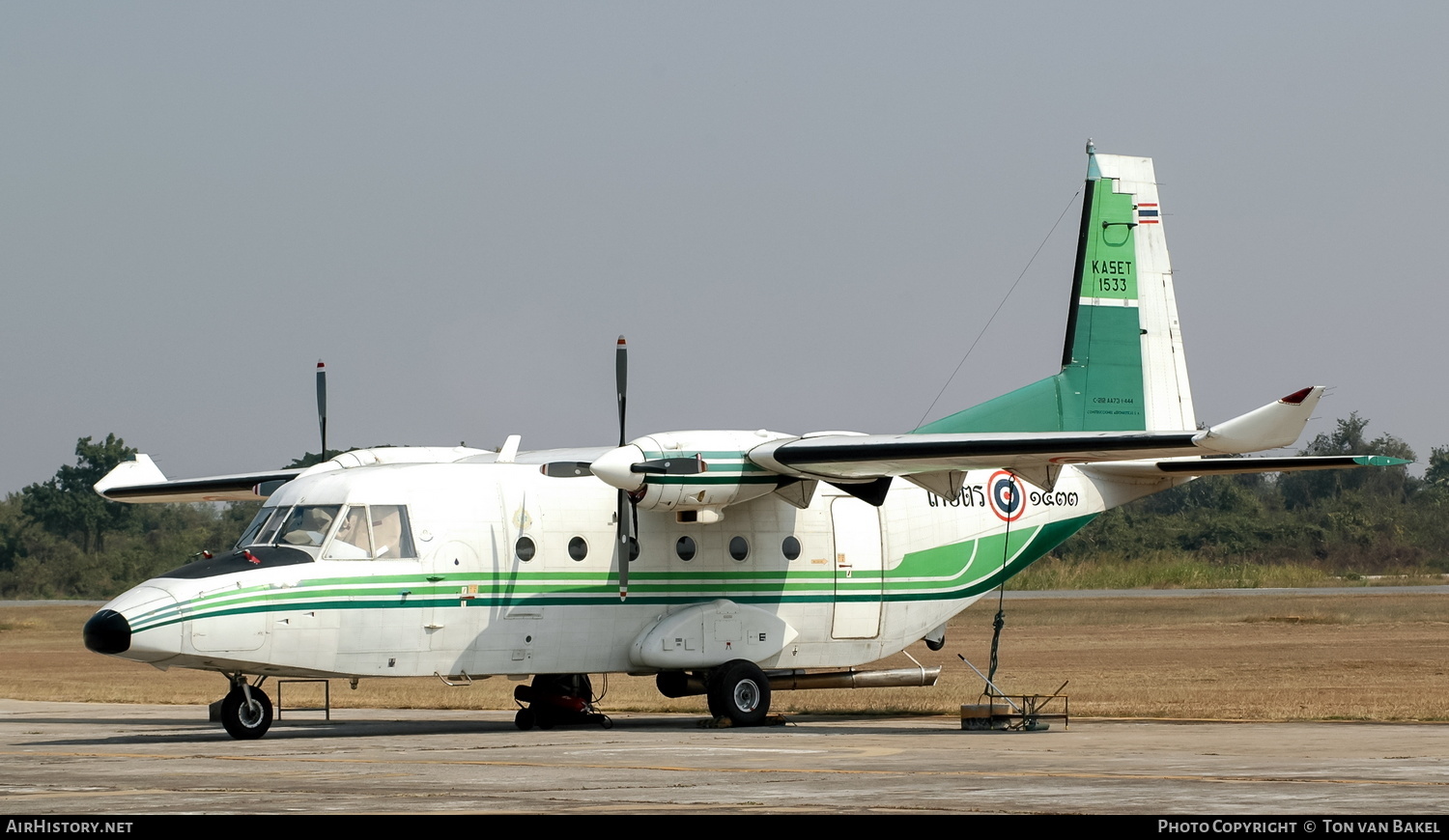 Aircraft Photo of 1533 | CASA C-212-300 Aviocar | Thailand - KASET | AirHistory.net #635284
