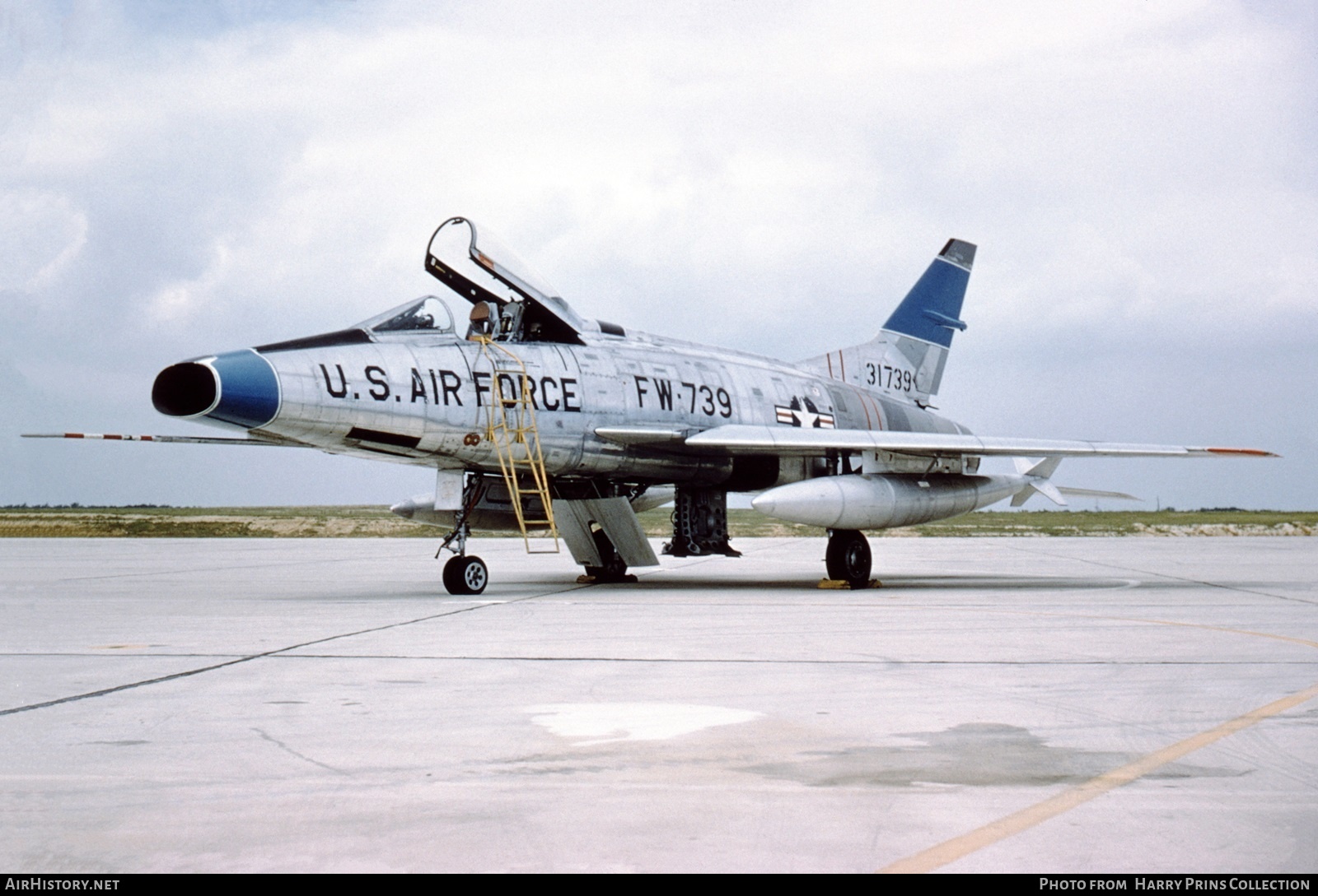 Aircraft Photo of 53-1739 / 31739 | North American F-100C Super Sabre | USA - Air Force | AirHistory.net #635285