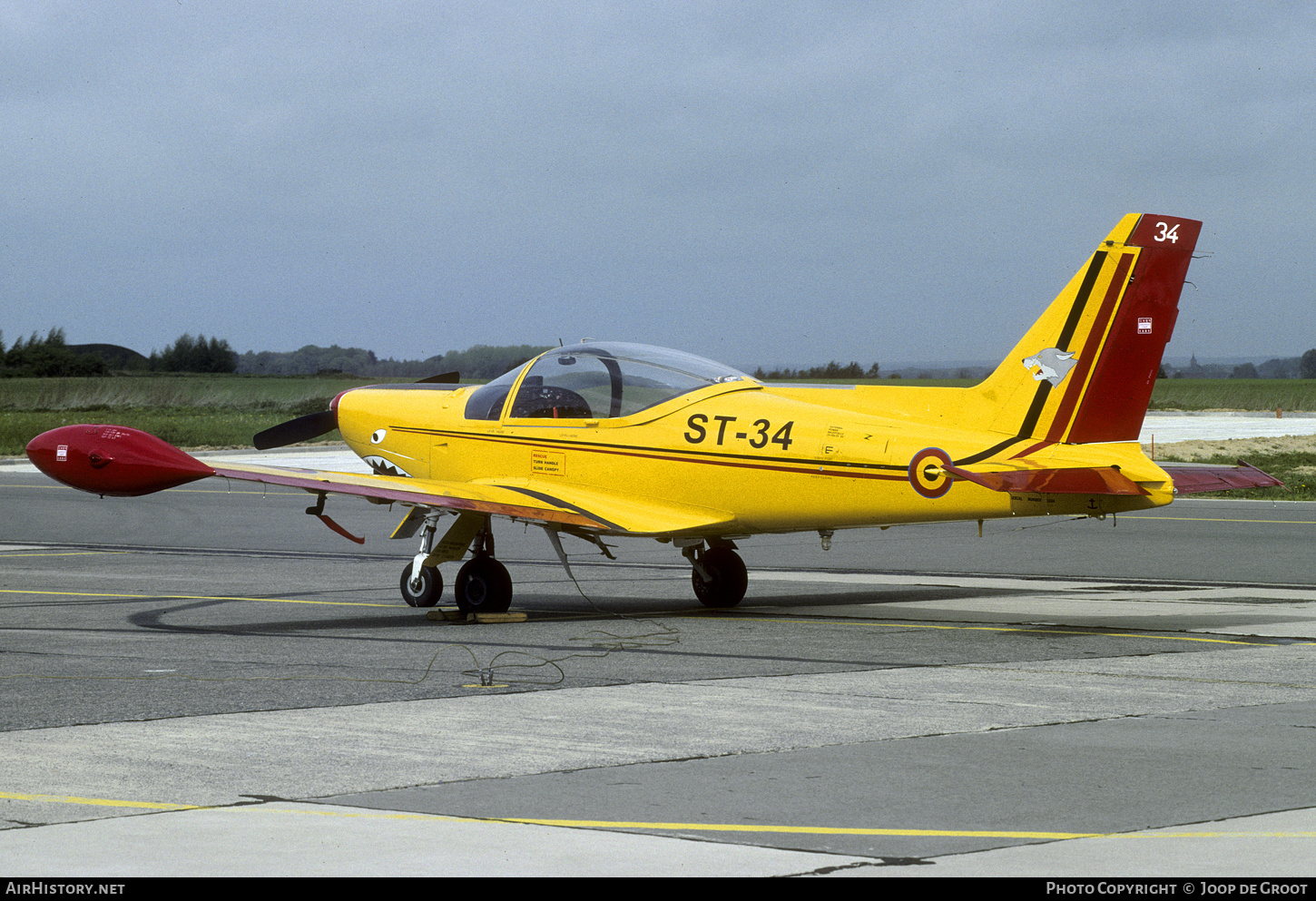 Aircraft Photo of ST-34 | SIAI-Marchetti SF-260MB | Belgium - Air Force | AirHistory.net #635287