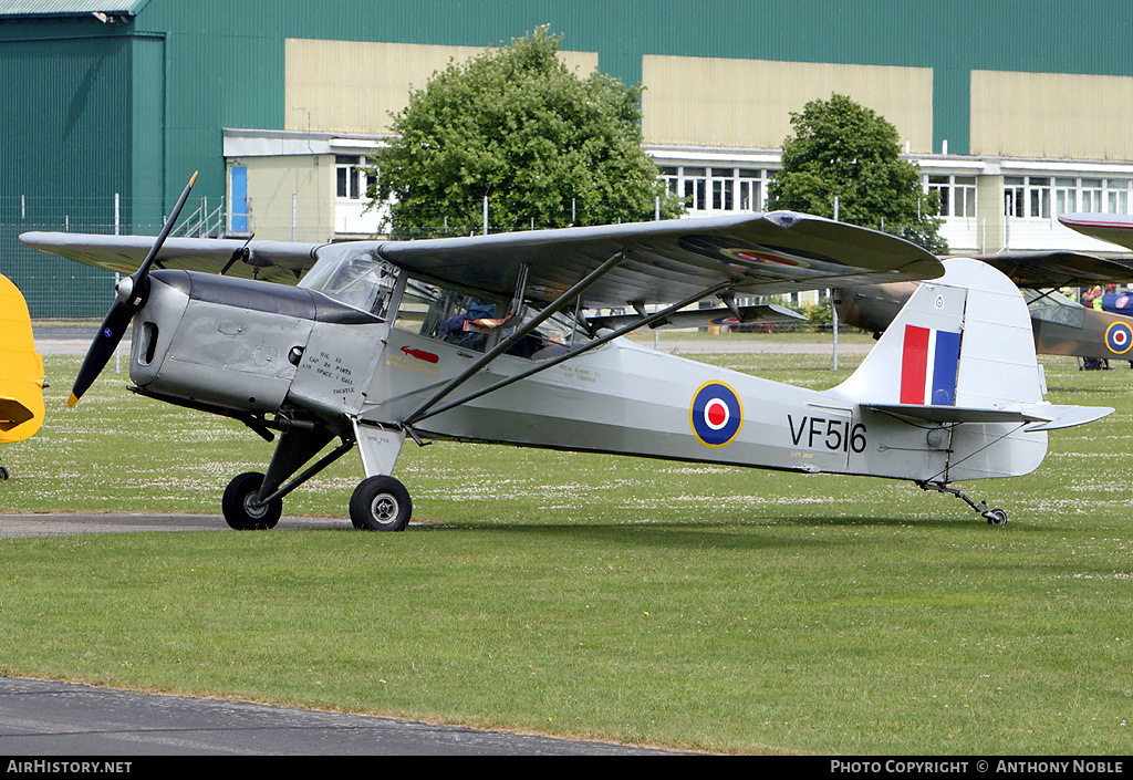 Aircraft Photo of G-ASMZ / VF516 | Beagle A-61 Terrier 2 | UK - Army | AirHistory.net #635300
