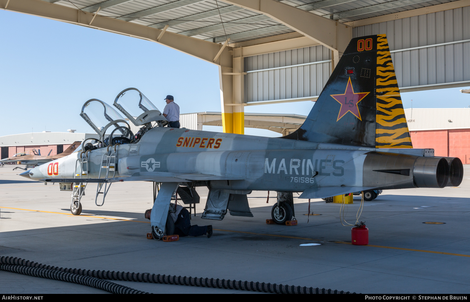 Aircraft Photo of 761586 | Northrop F-5F Tiger II | USA - Marines | AirHistory.net #635303