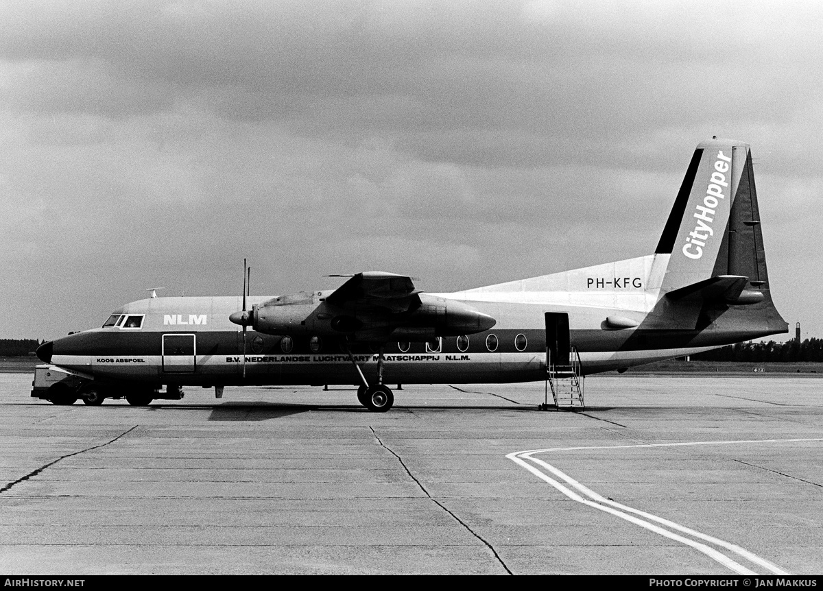 Aircraft Photo of PH-KFG | Fokker F27-200 Friendship | NLM Cityhopper | AirHistory.net #635307