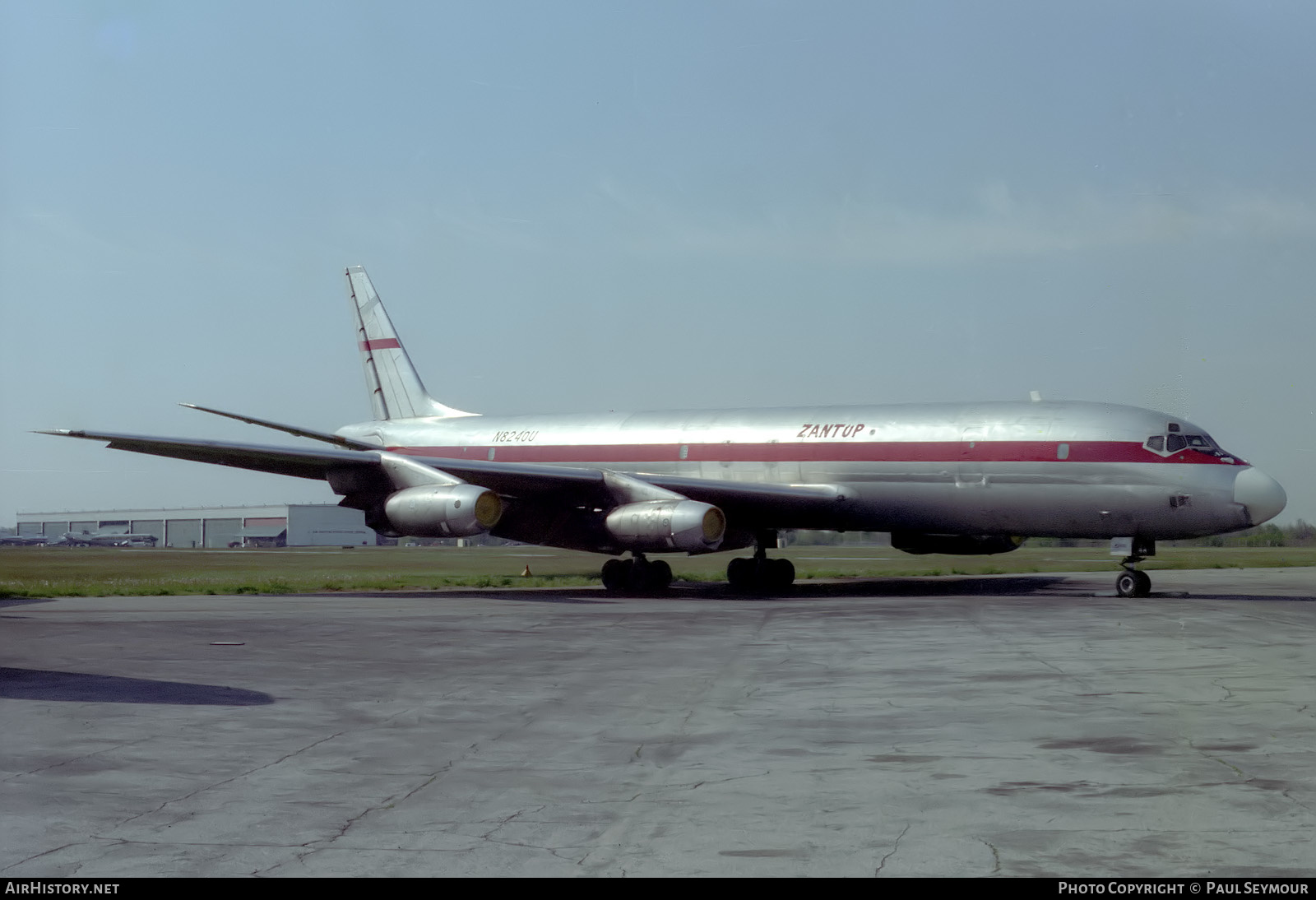 Aircraft Photo of N8240U | Douglas DC-8-33(F) | Zantop International Airlines | AirHistory.net #635309
