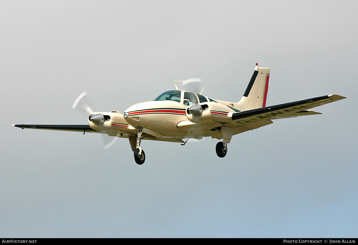 Aircraft Photo of G-AWAH | Beech D55 Baron | AirHistory.net #635325