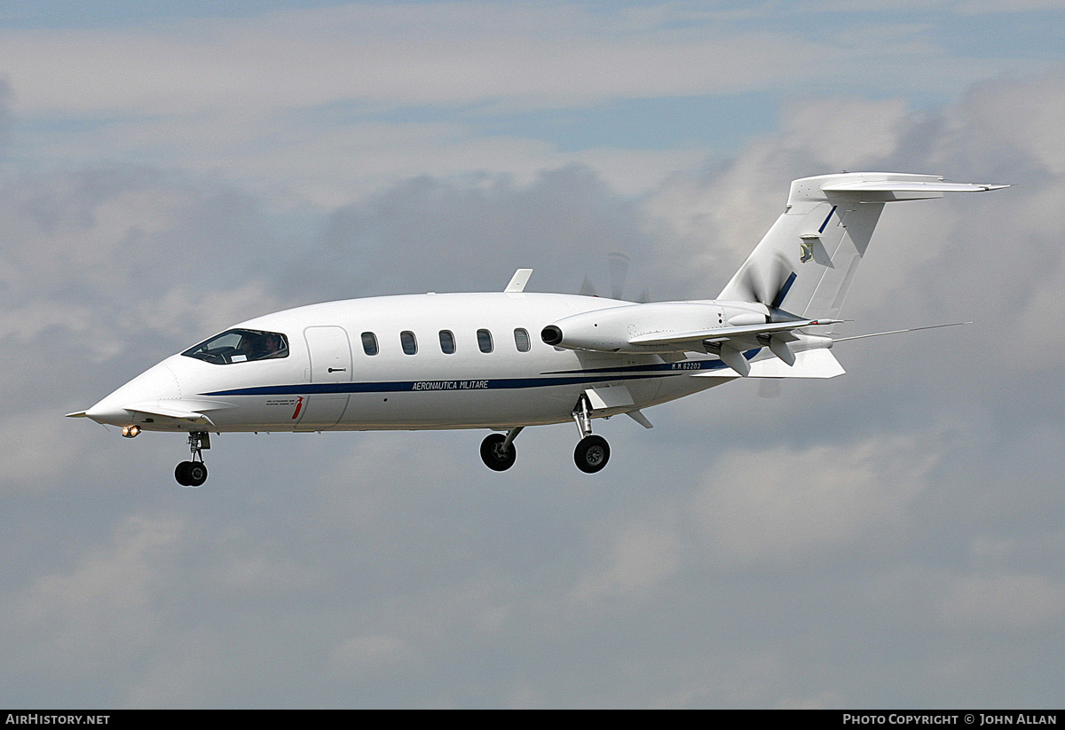 Aircraft Photo of MM62203 | Piaggio P-180AM Avanti | Italy - Air Force | AirHistory.net #635330