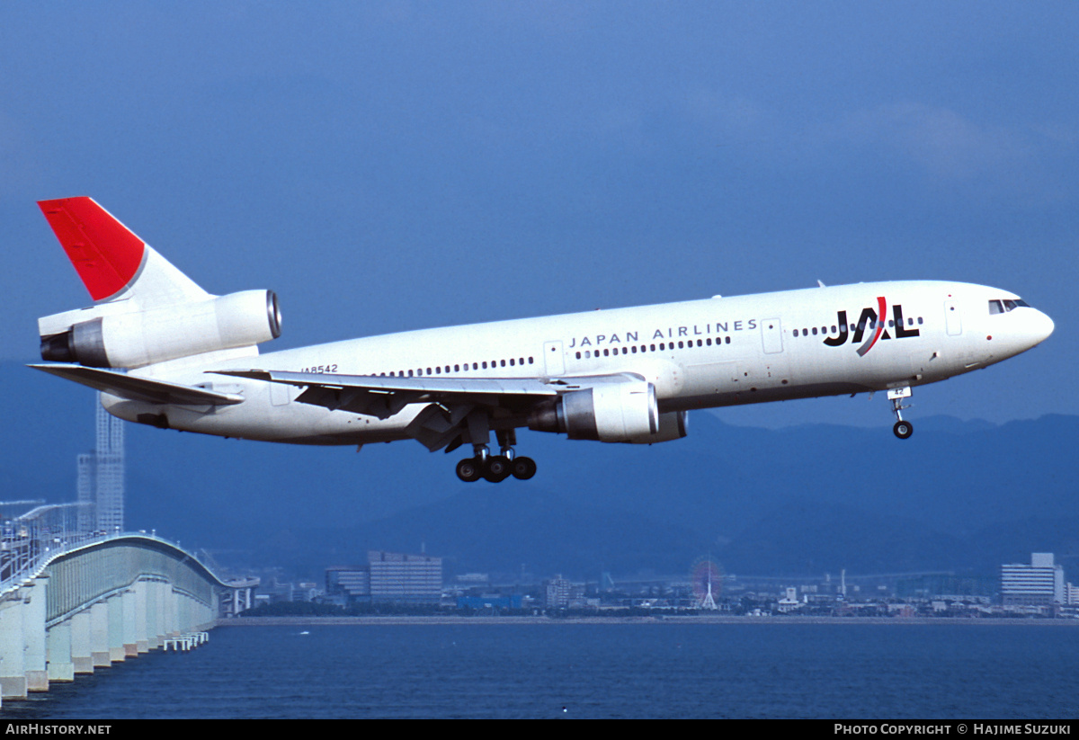 Aircraft Photo of JA8542 | McDonnell Douglas DC-10-40I | Japan Airlines - JAL | AirHistory.net #635337
