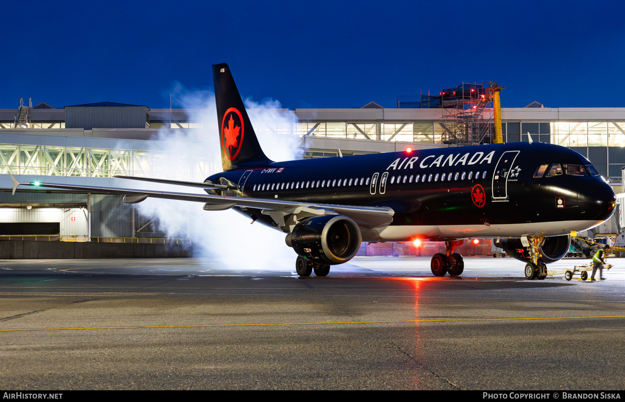 Aircraft Photo of C-FNVV | Airbus A320-211 | Air Canada | AirHistory.net #635340