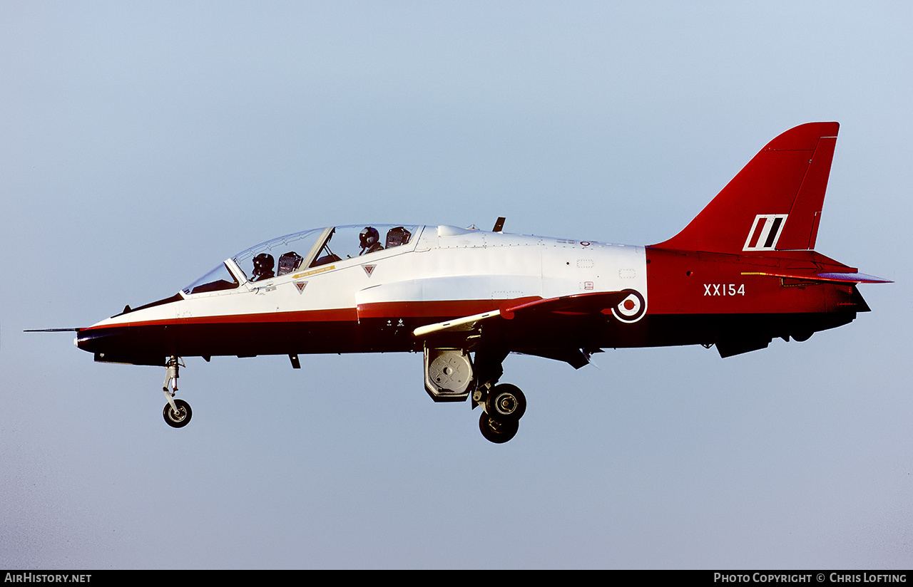 Aircraft Photo of XX154 | Hawker Siddeley Hawk T.1 | UK - Air Force | AirHistory.net #635341