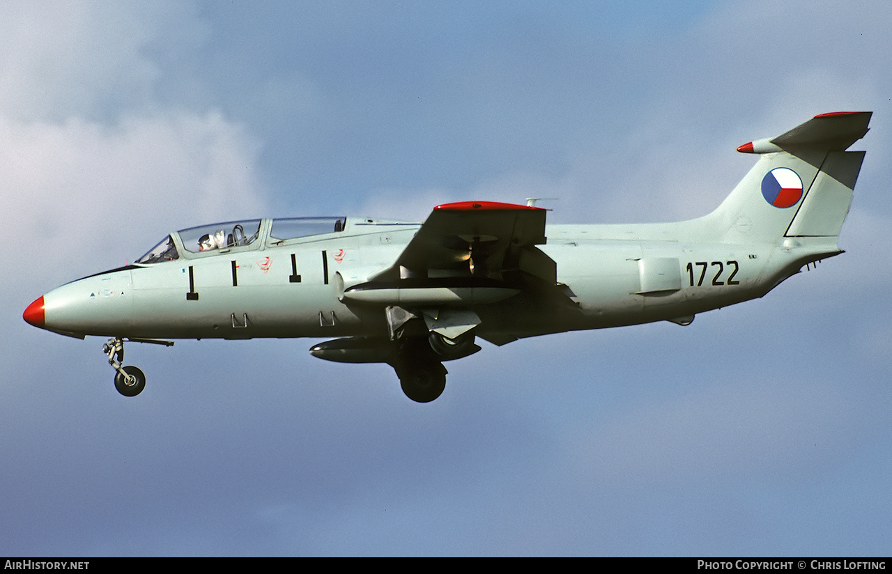 Aircraft Photo of 1722 | Aero L-29A Delfin Akrobat | Czechoslovakia - Air Force | AirHistory.net #635363