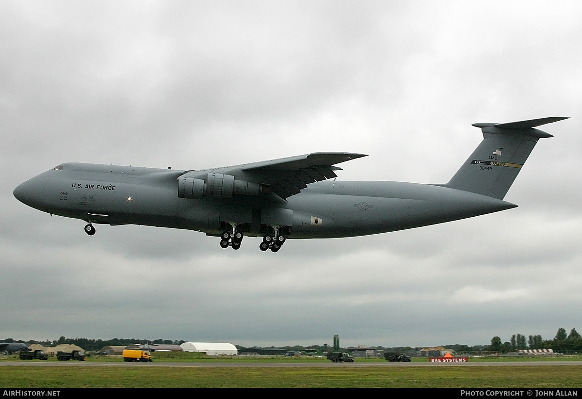 Aircraft Photo of 70-0449 / 00449 | Lockheed C-5A Galaxy (L-500) | USA - Air Force | AirHistory.net #635372