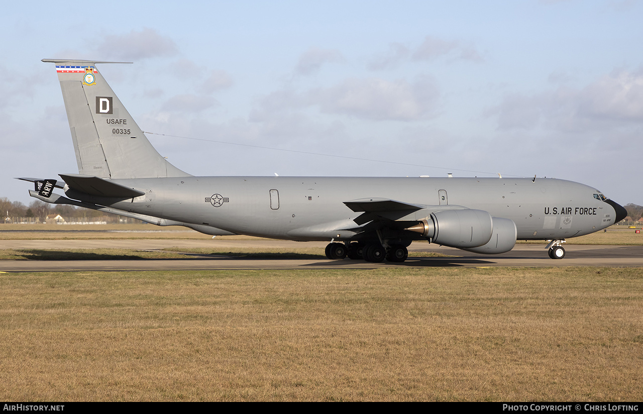Aircraft Photo of 60-0335 | Boeing KC-135R Stratotanker | USA - Air Force | AirHistory.net #635380