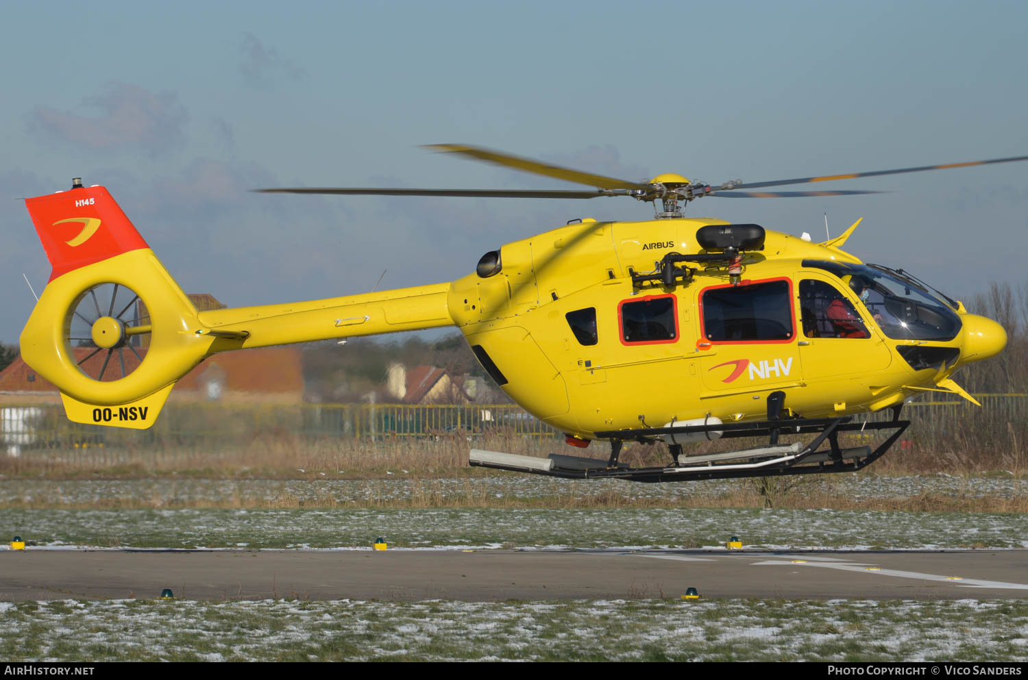 Aircraft Photo of OO-NSV | Airbus Helicopters H-145 (BK-117D-2) | NHV - Noordzee Helikopters Vlaanderen | AirHistory.net #635384