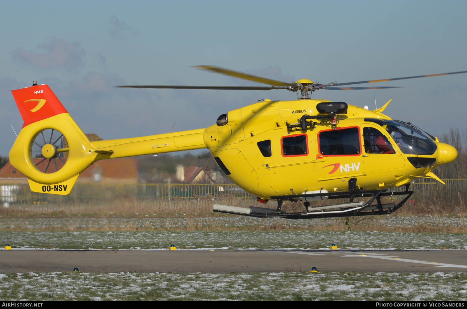 Aircraft Photo of OO-NSV | Airbus Helicopters H-145 (BK-117D-3) | NHV - Noordzee Helikopters Vlaanderen | AirHistory.net #635384