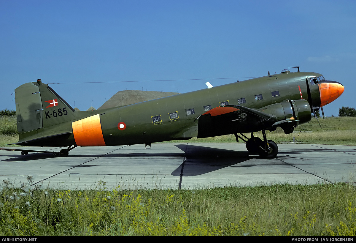 Aircraft Photo of K-685 | Douglas C-47A Skytrain | Denmark - Air Force | AirHistory.net #635387