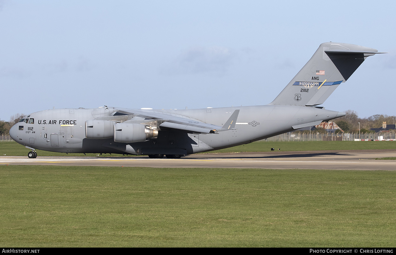 Aircraft Photo of 02-1112 / 21112 | Boeing C-17A Globemaster III | USA - Air Force | AirHistory.net #635389