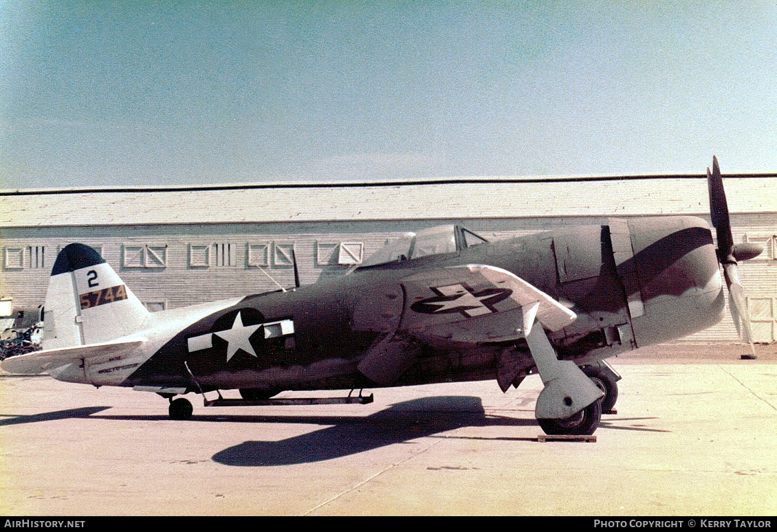 Aircraft Photo of N47DE / 5744 | Republic P-47D Thunderbolt | USA - Air Force | AirHistory.net #635397