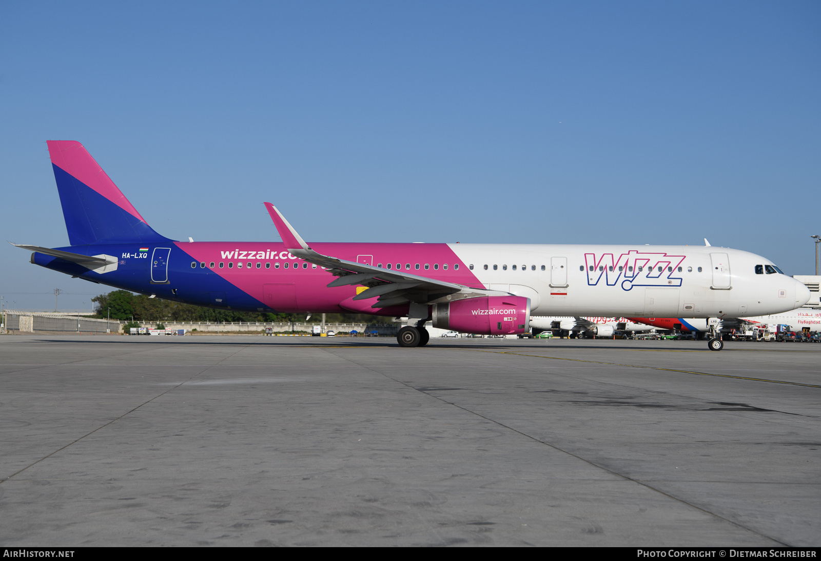 Aircraft Photo of HA-LXQ | Airbus A321-231(SL) | Wizz Air | AirHistory.net #635399