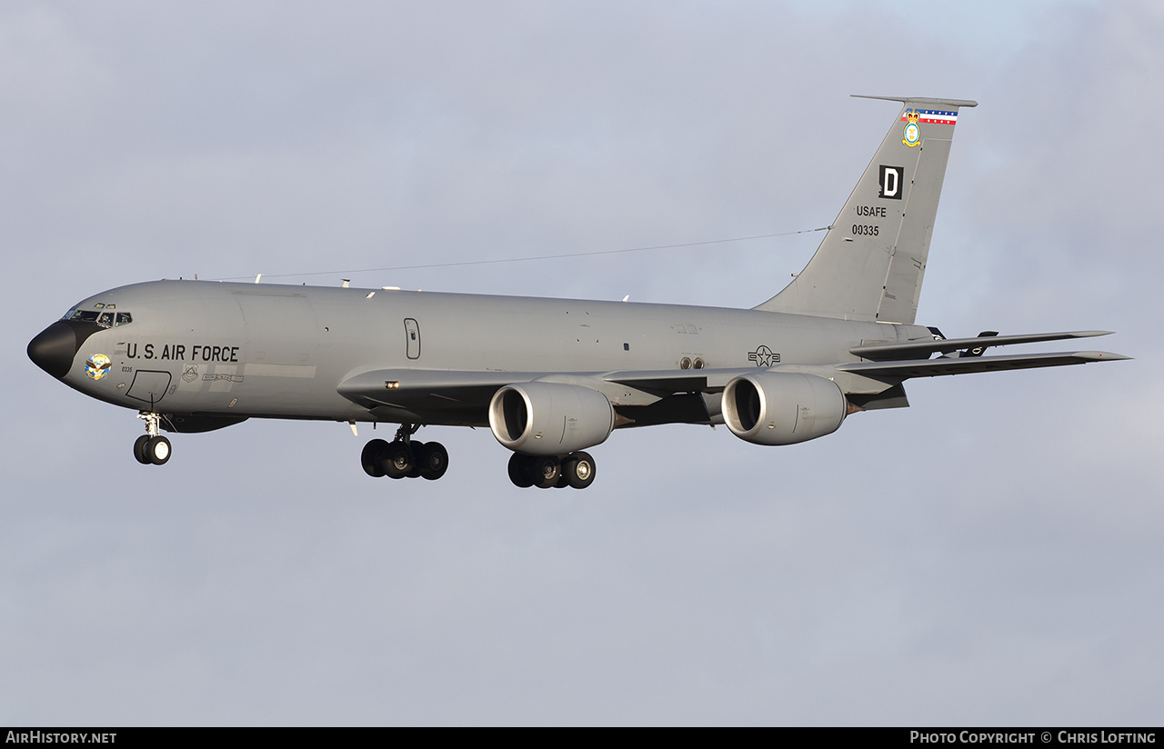 Aircraft Photo of 60-0335 | Boeing KC-135R Stratotanker | USA - Air Force | AirHistory.net #635402