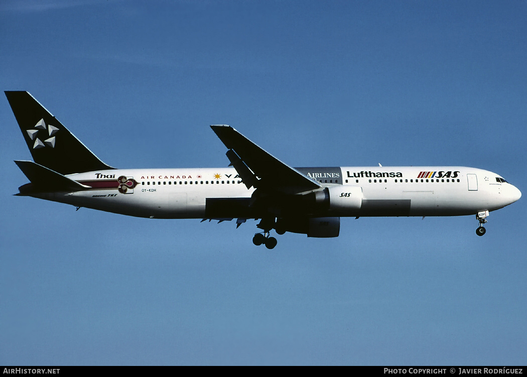 Aircraft Photo of OY-KDH | Boeing 767-383/ER | Scandinavian Airlines - SAS | AirHistory.net #635405