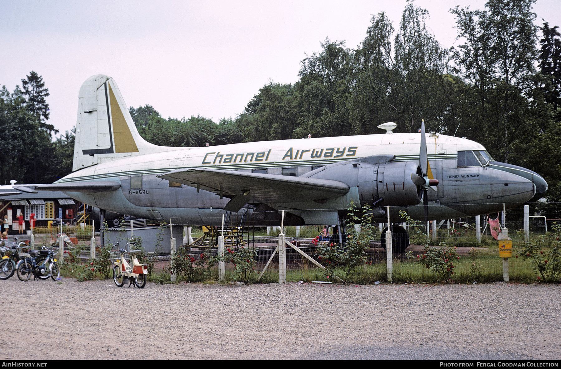 Aircraft Photo of G-AGRU | Vickers 657 Viking 1 | Channel Airways | AirHistory.net #635408