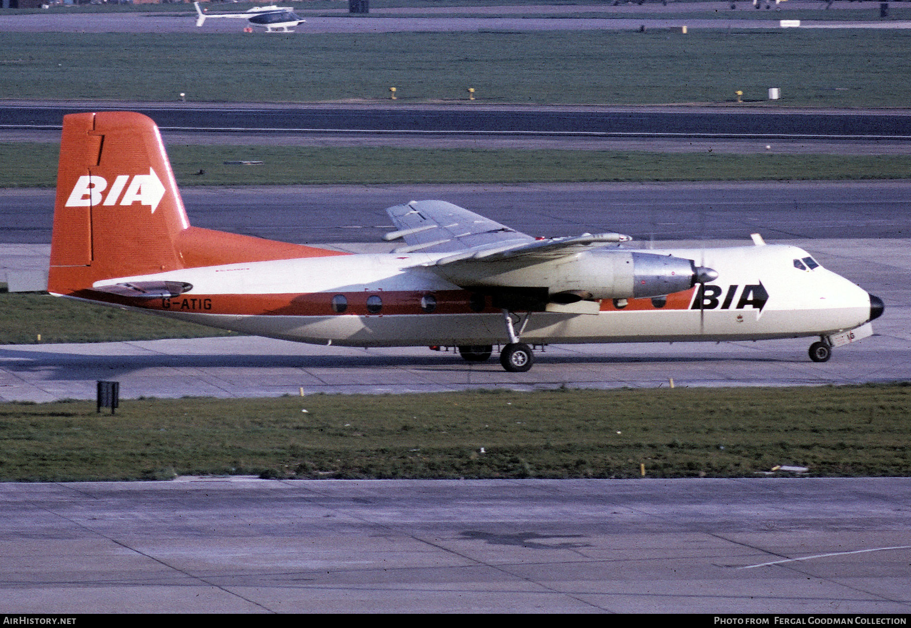 Aircraft Photo of G-ATIG | Handley Page HPR-7 Herald 214 | British Island Airways - BIA | AirHistory.net #635411
