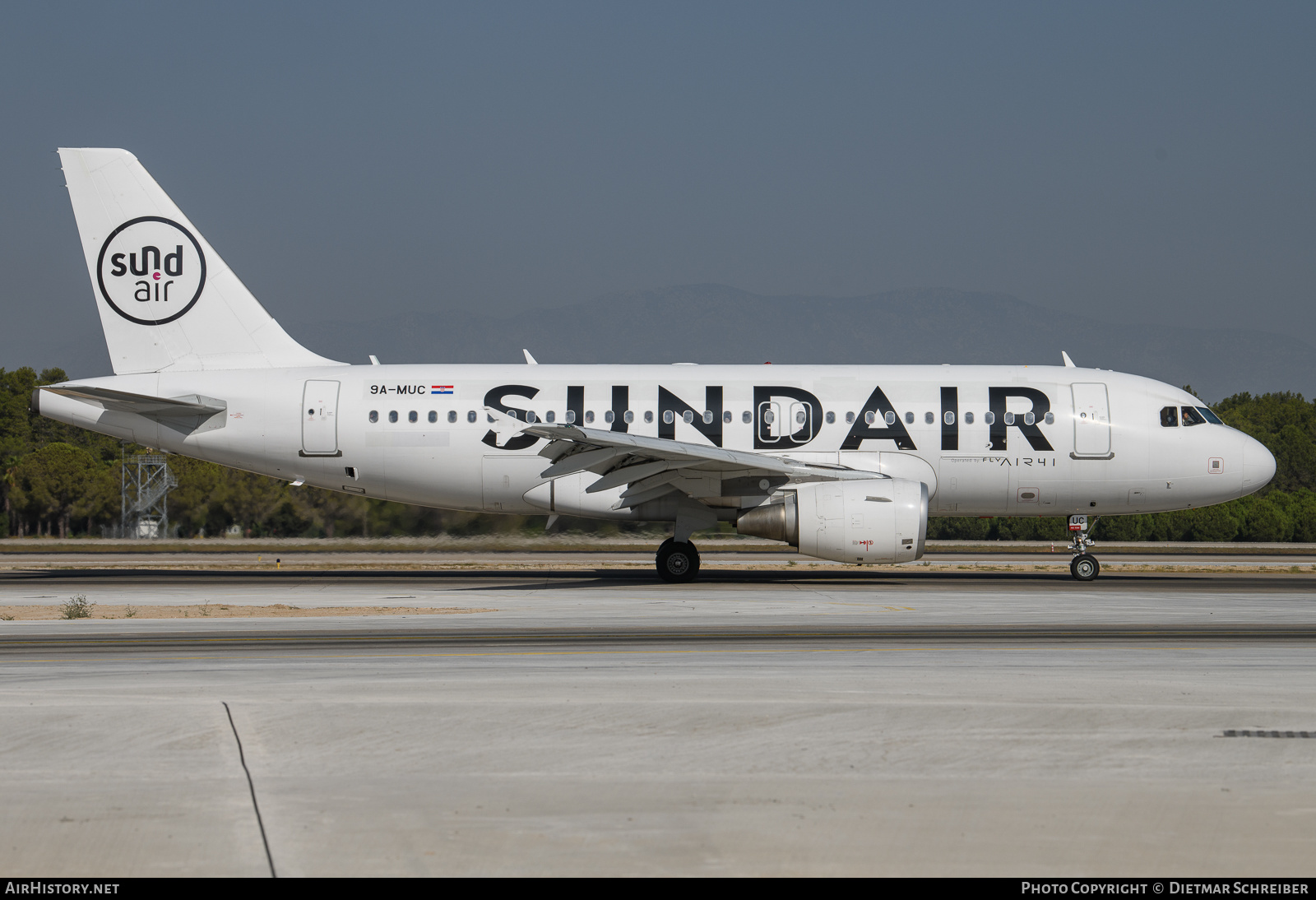 Aircraft Photo of 9A-MUC | Airbus A319-112 | Sundair | AirHistory.net #635416