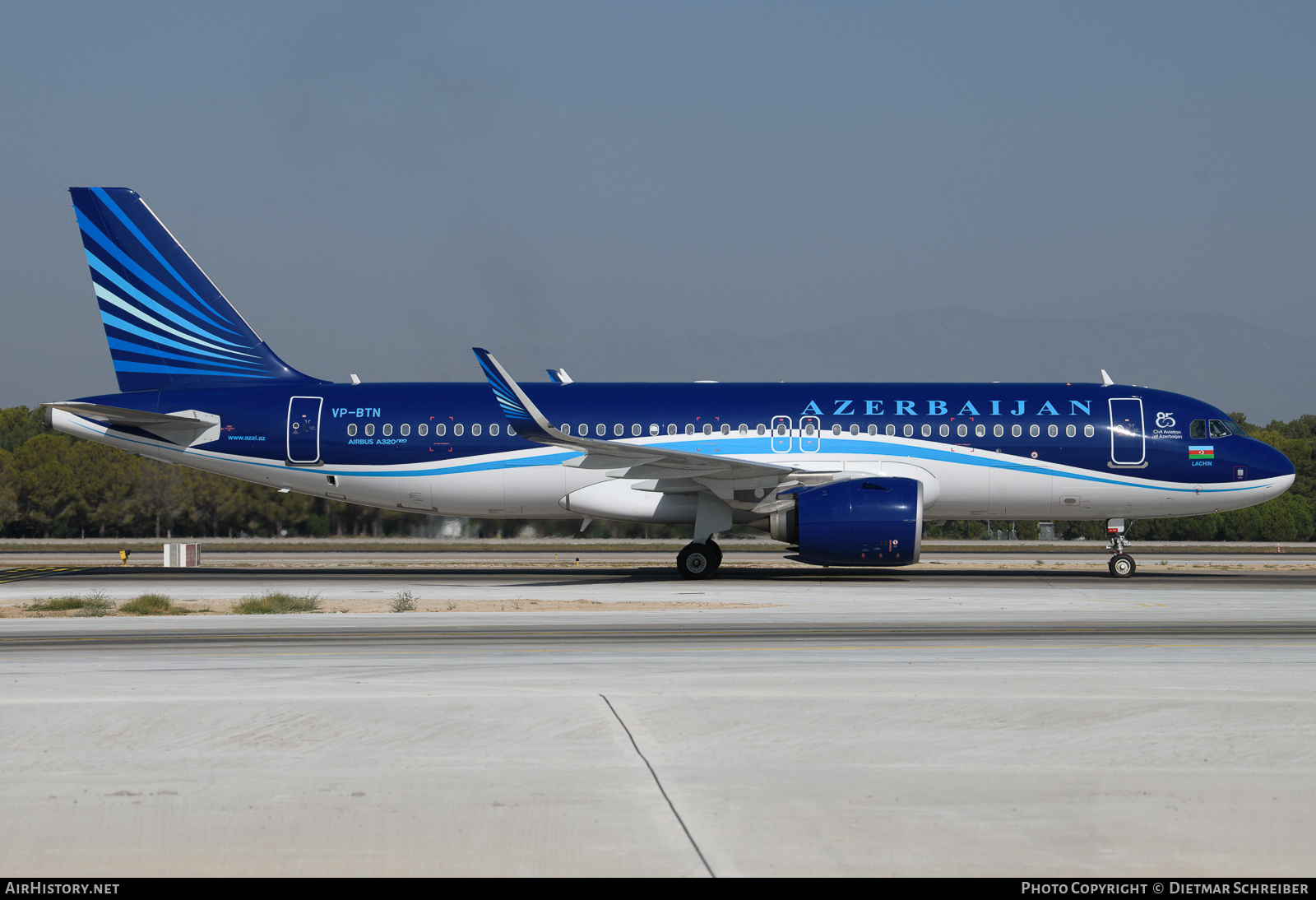 Aircraft Photo of VP-BTN | Airbus A320-271N | Azerbaijan Airlines - AZAL - AHY | AirHistory.net #635423