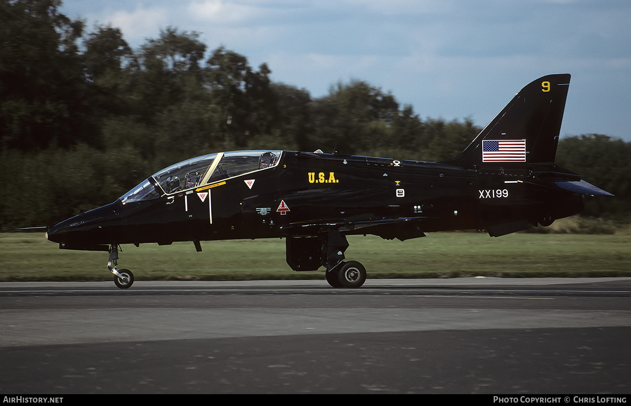 Aircraft Photo of XX199 | British Aerospace Hawk T.1A | UK - Air Force | AirHistory.net #635440