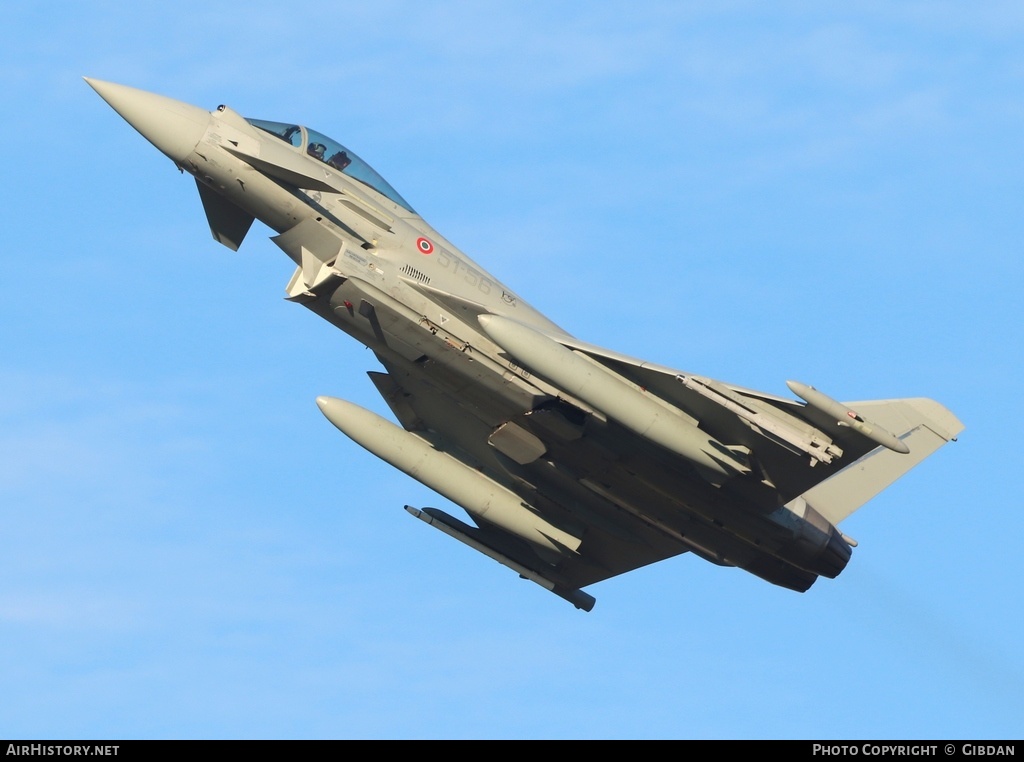 Aircraft Photo of MM7356 | Eurofighter F-2000A Typhoon | Italy - Air Force | AirHistory.net #635447