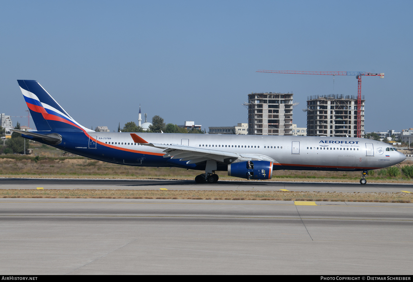 Aircraft Photo of RA-73789 | Airbus A330-343 | Aeroflot - Russian Airlines | AirHistory.net #635456