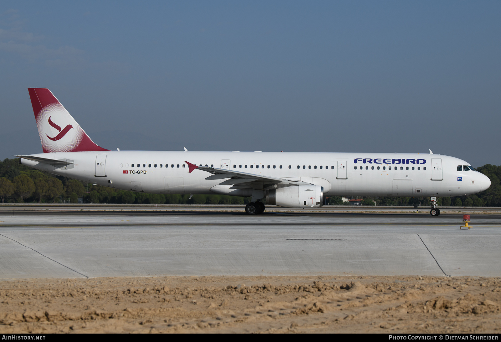 Aircraft Photo of TC-GPB | Airbus A321-232 | Freebird Airlines | AirHistory.net #635468