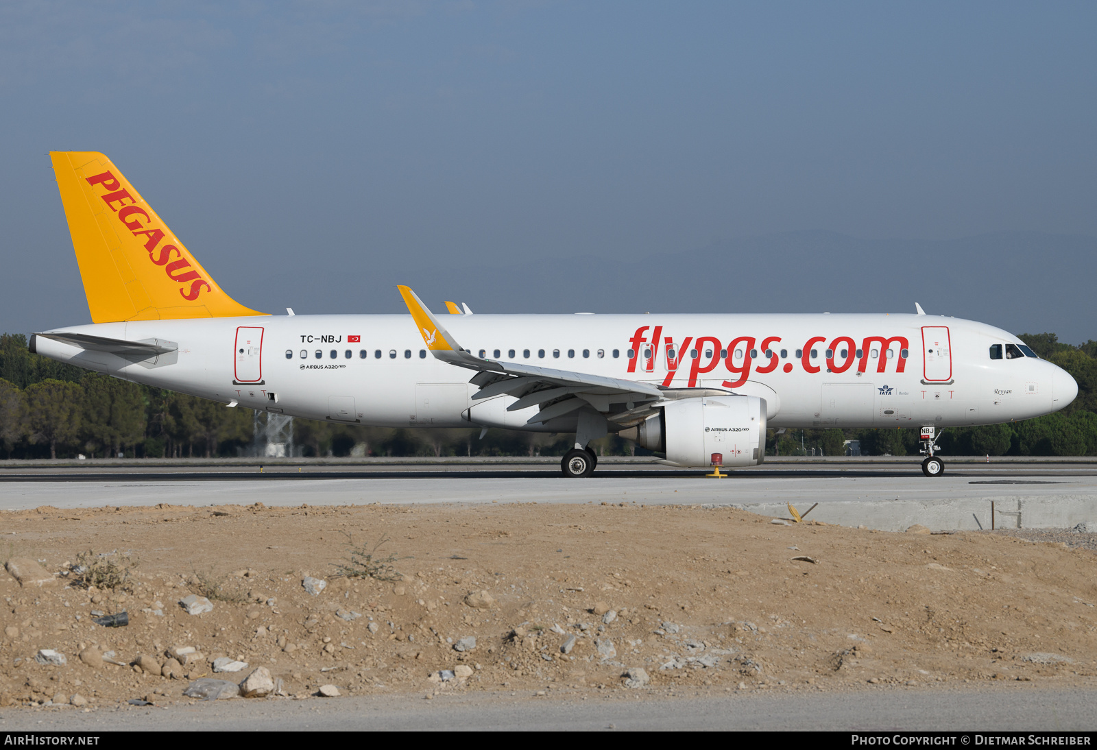 Aircraft Photo of TC-NBJ | Airbus A320-251N | Pegasus Airlines | AirHistory.net #635469