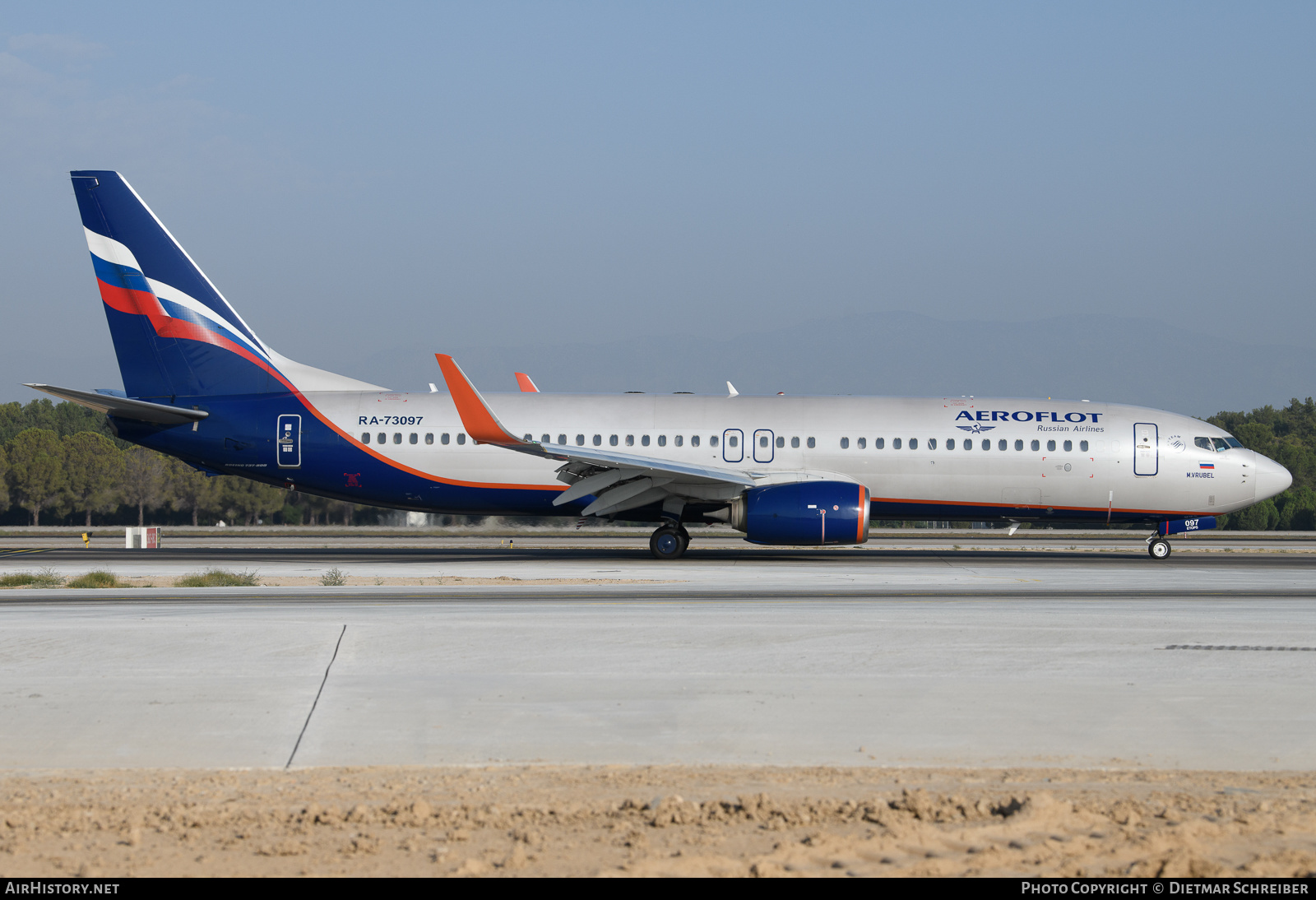 Aircraft Photo of RA-73097 | Boeing 737-8LJ | Aeroflot - Russian Airlines | AirHistory.net #635471