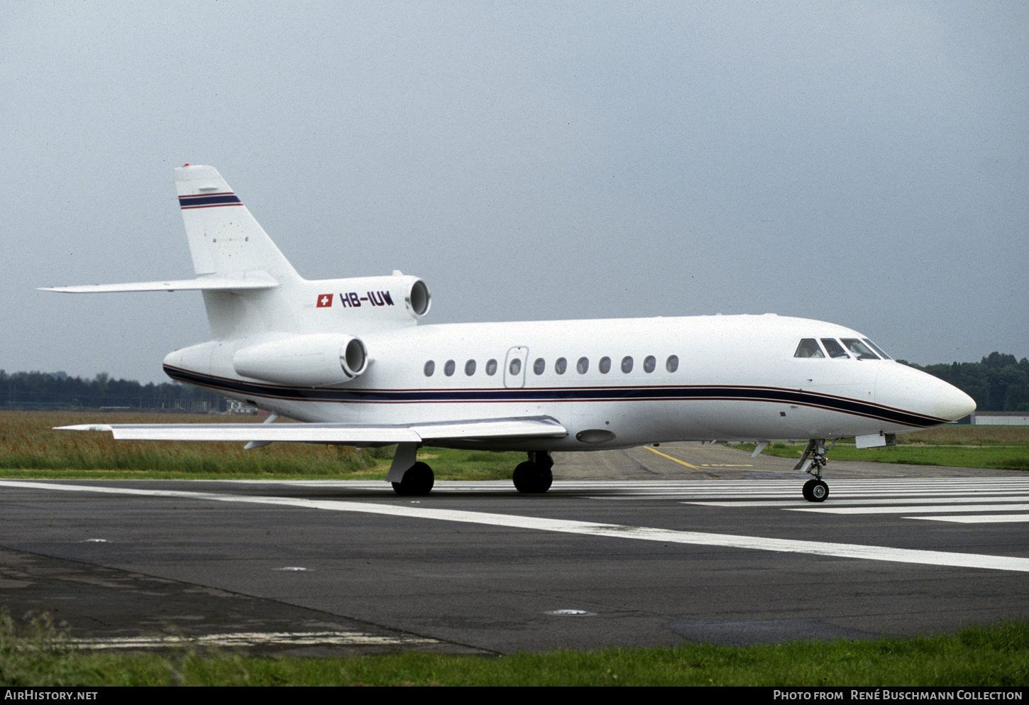 Aircraft Photo of HB-IUW | Dassault Falcon 900B | AirHistory.net #635482