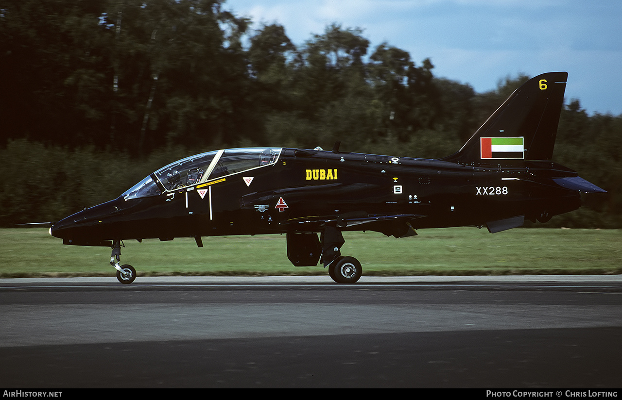 Aircraft Photo of XX288 | British Aerospace Hawk T.1A | UK - Air Force | AirHistory.net #635483