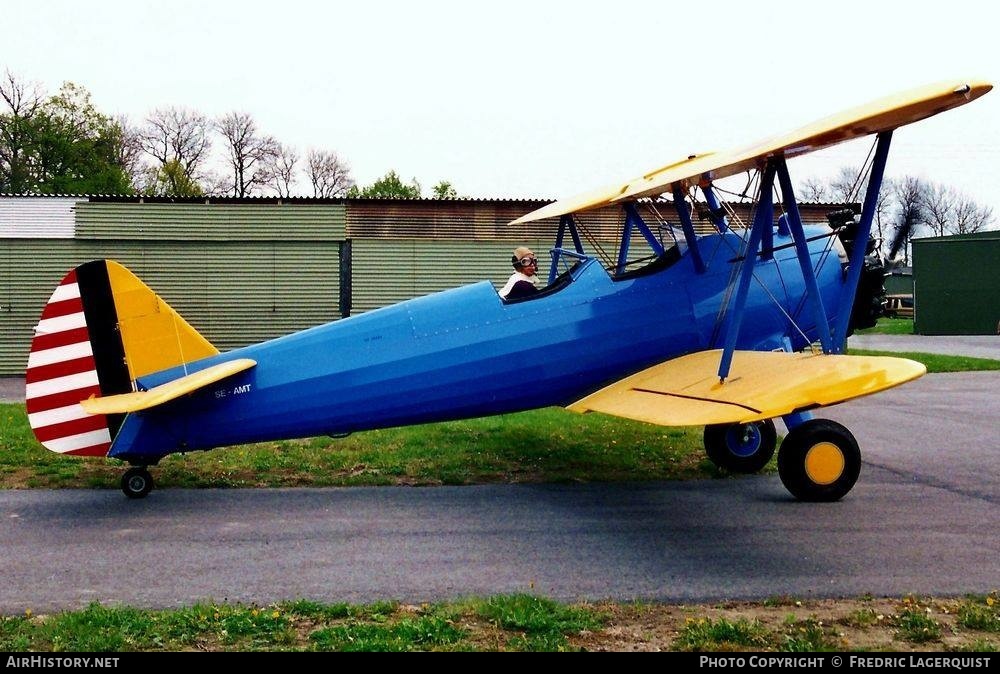 Aircraft Photo of SE-AMT | Stearman PT-13D Kaydet | AirHistory.net #635491