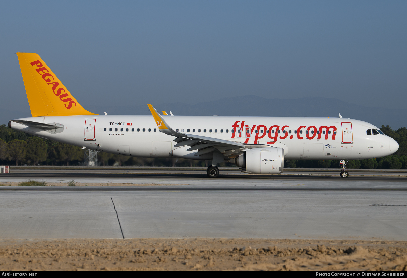Aircraft Photo of TC-NCT | Airbus A320-251N | Pegasus Airlines | AirHistory.net #635503