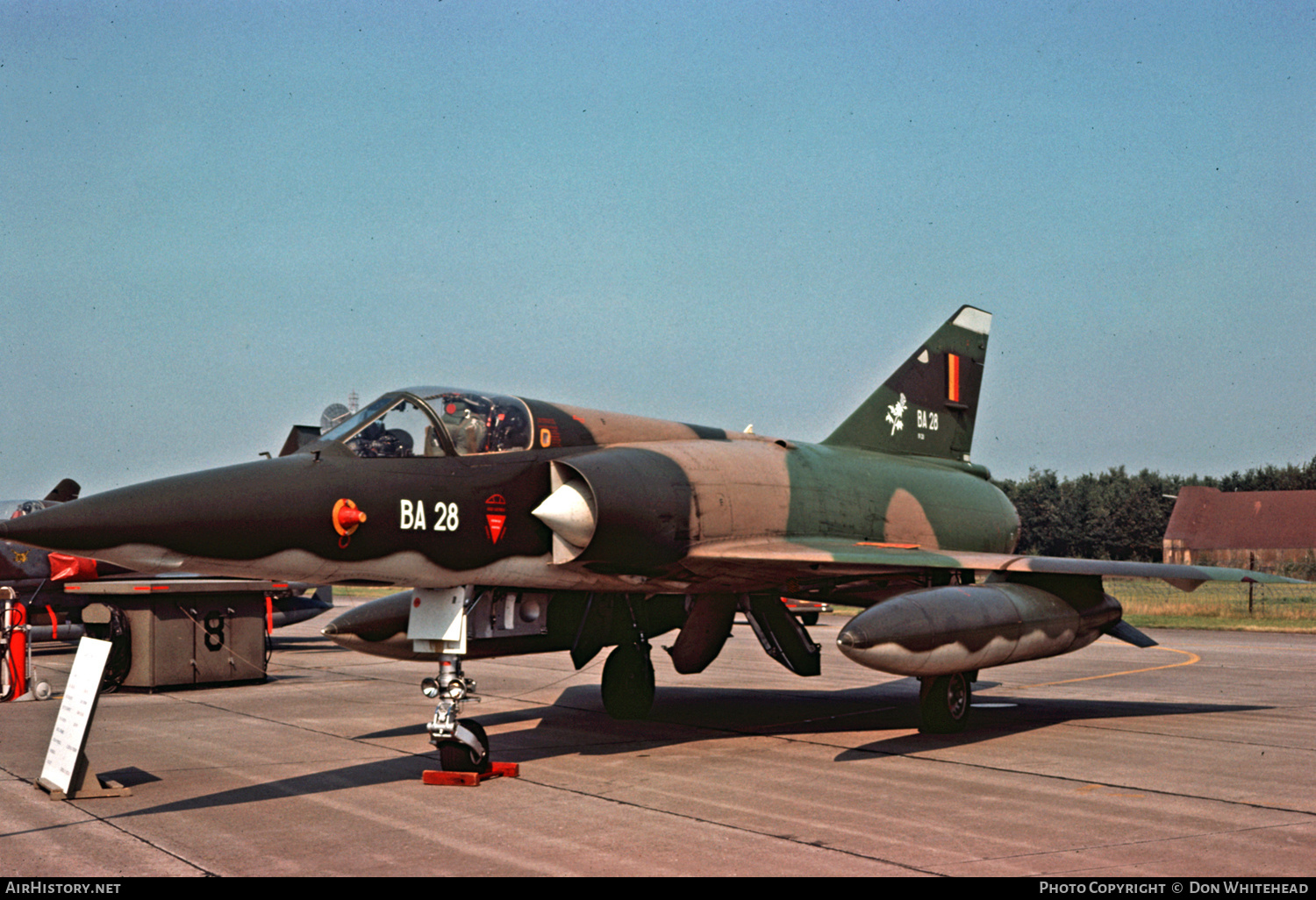 Aircraft Photo of BA28 | Dassault Mirage 5BA | Belgium - Air Force | AirHistory.net #635508