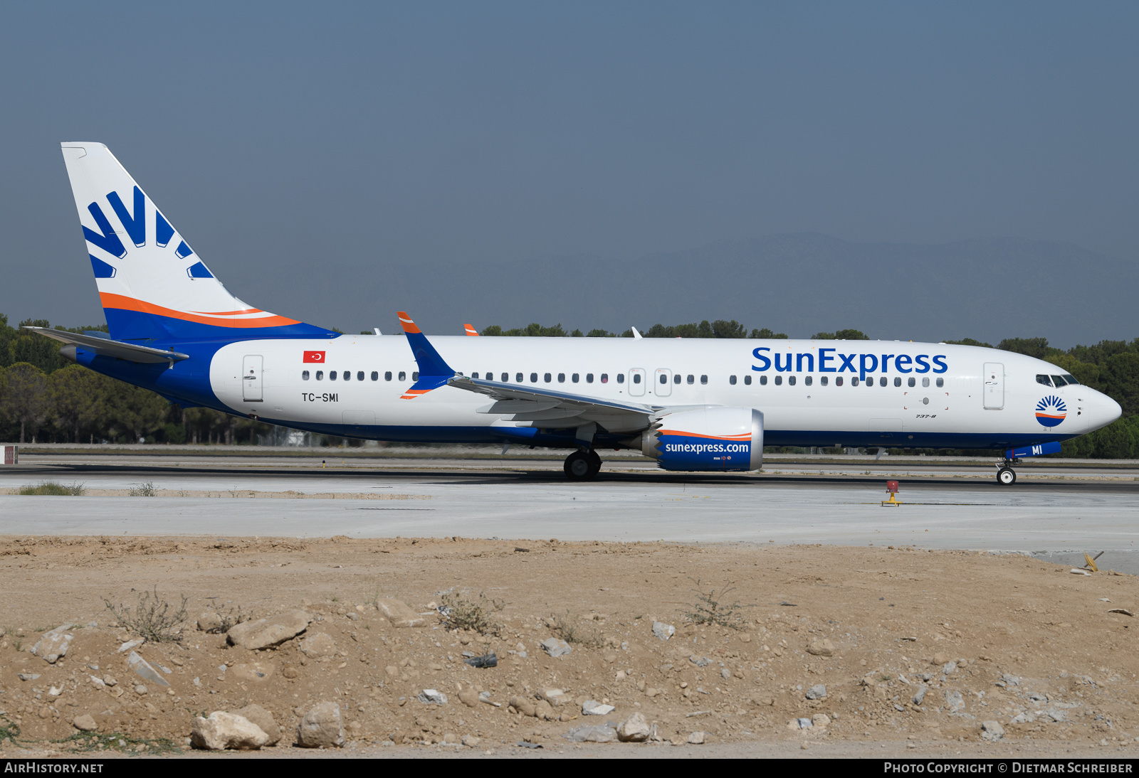Aircraft Photo of TC-SMI | Boeing 737-8 Max 8 | SunExpress | AirHistory.net #635513