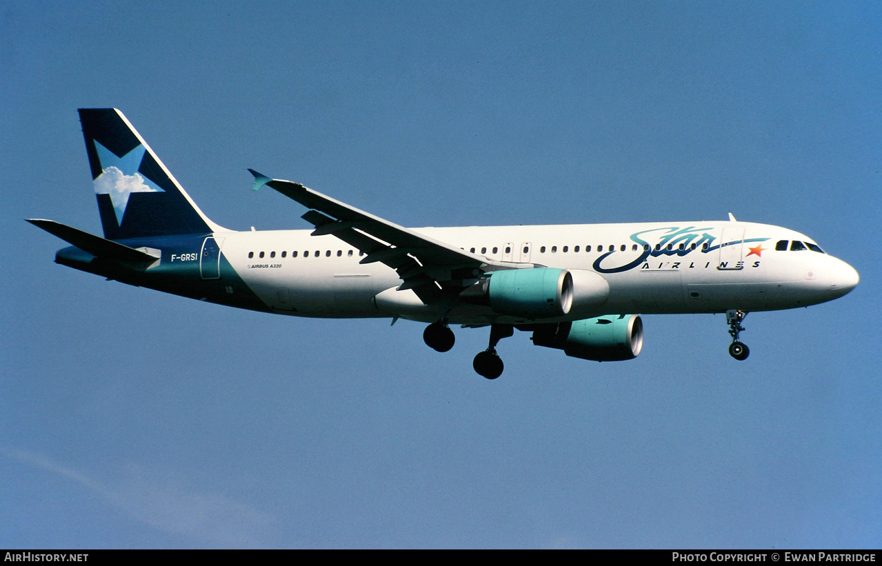 Aircraft Photo of F-GRSI | Airbus A320-214 | Star Airlines | AirHistory.net #635523