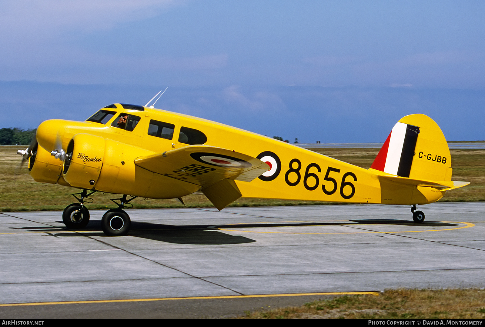 Aircraft Photo of C-GJBB / 8656 | Cessna T-50 Bobcat | Canada - Air Force | AirHistory.net #635532