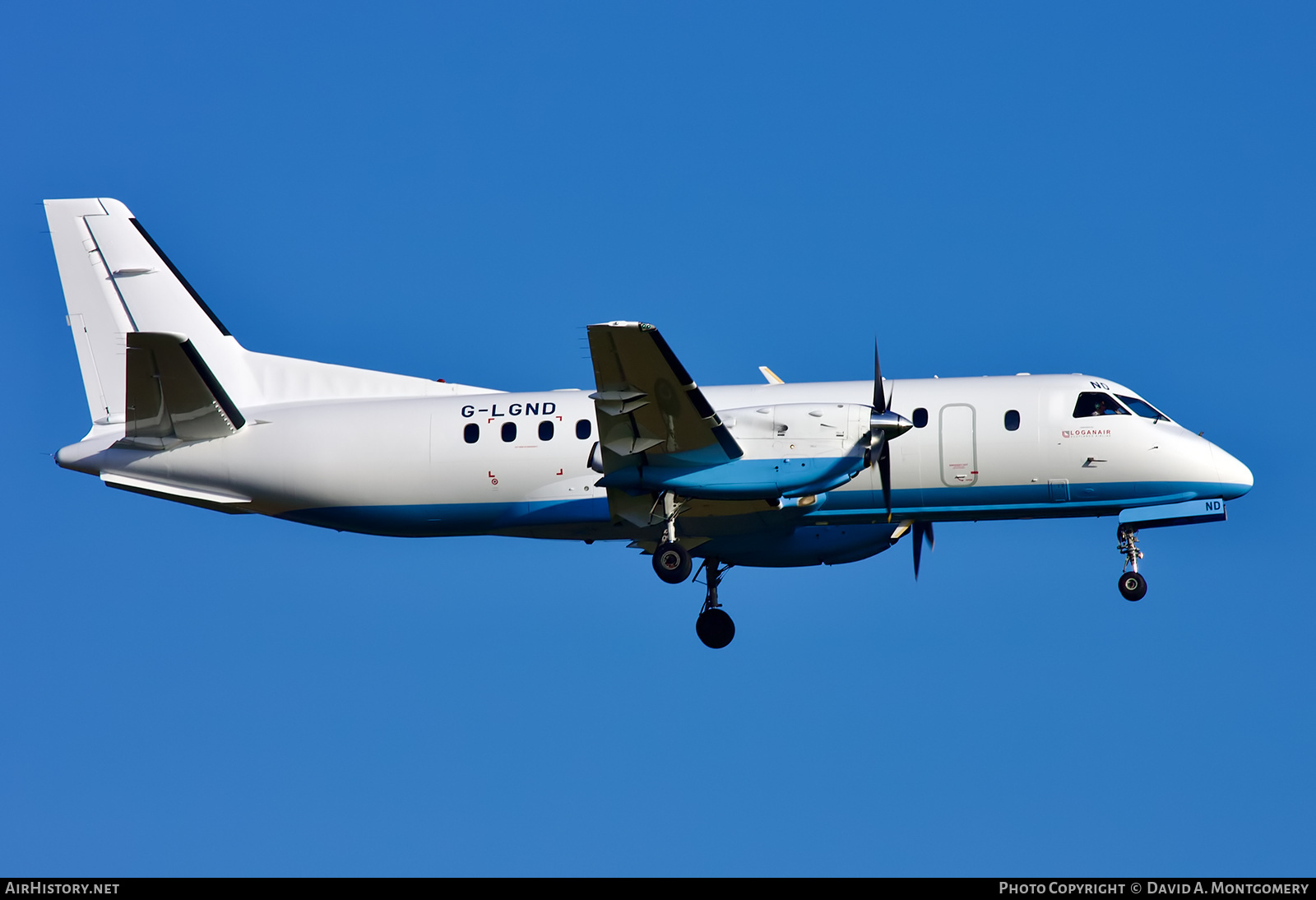 Aircraft Photo of G-LGND | Saab 340B | Loganair | AirHistory.net #635545