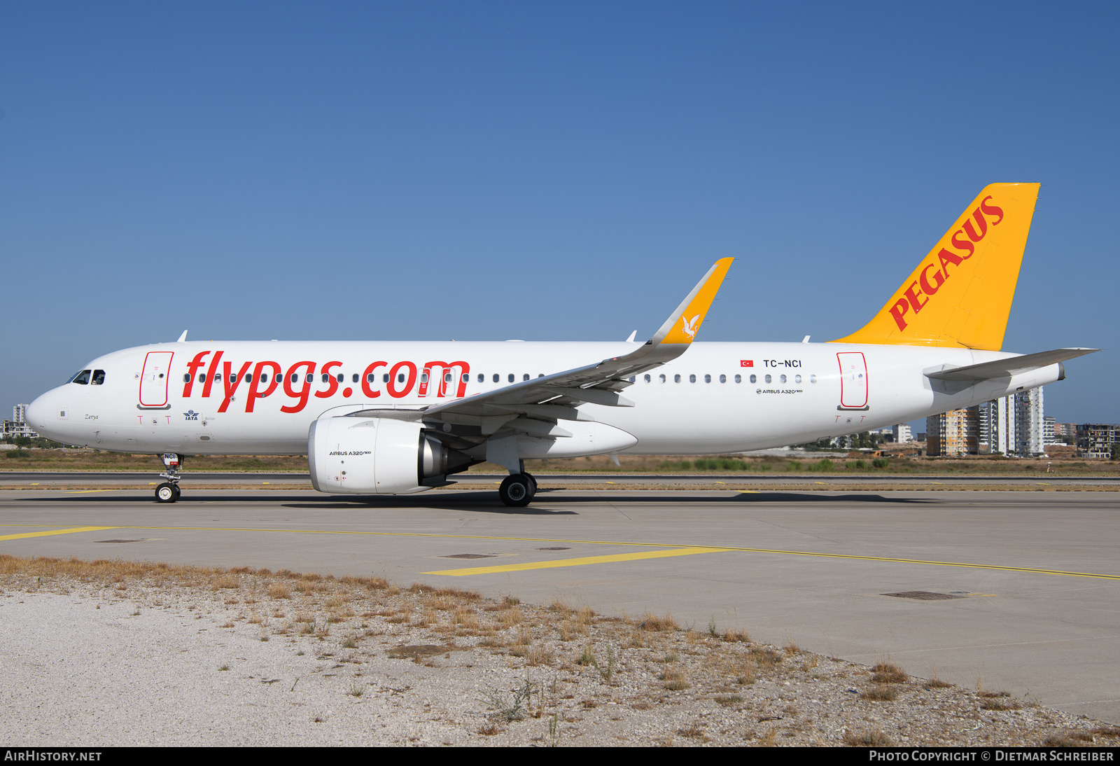 Aircraft Photo of TC-NCI | Airbus A320-251N | Pegasus Airlines | AirHistory.net #635551