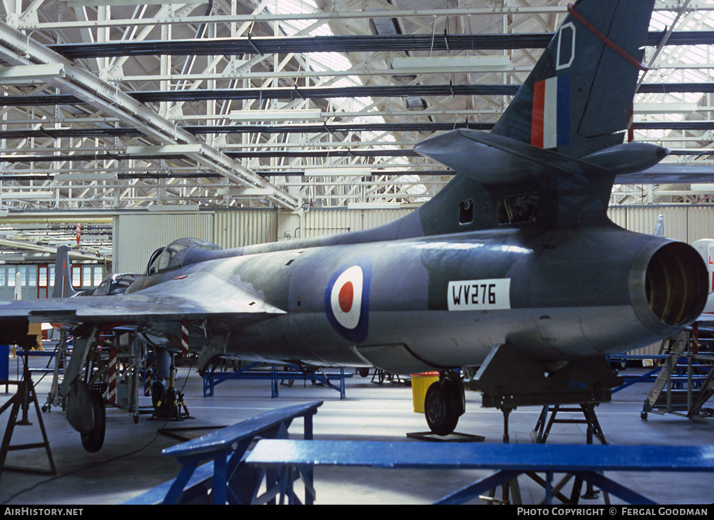 Aircraft Photo of WV276 | Hawker Hunter F4 | UK - Air Force | AirHistory.net #635555