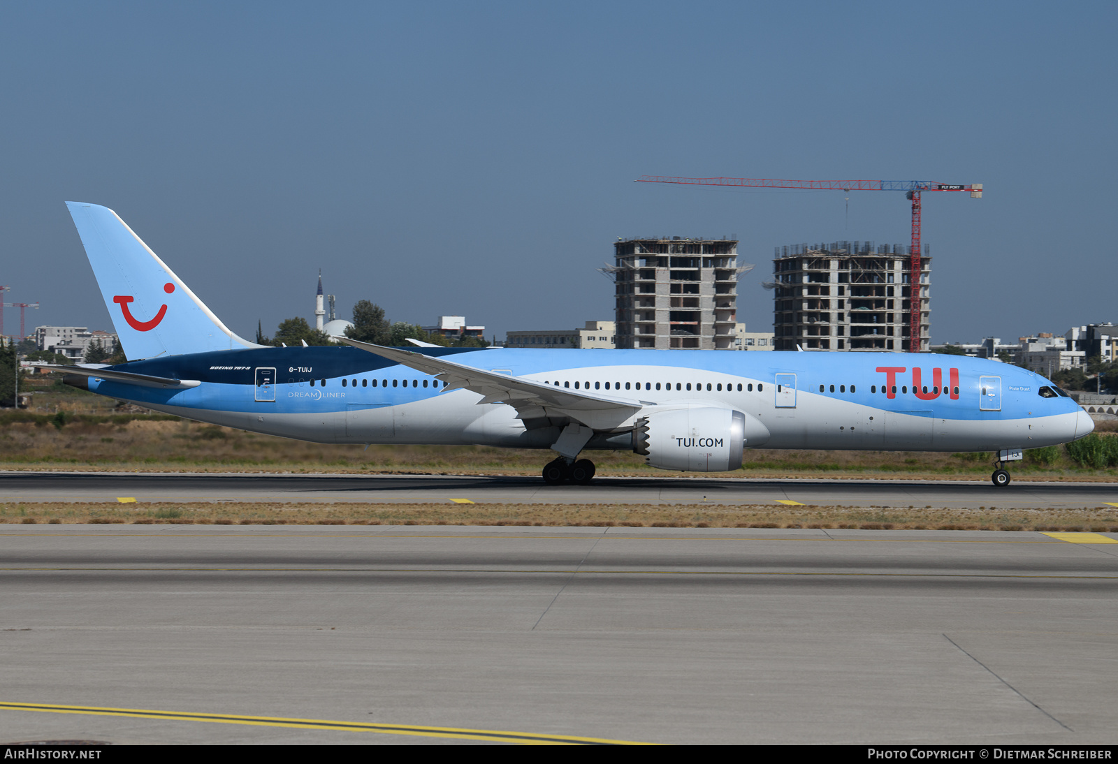 Aircraft Photo of G-TUIJ | Boeing 787-9 Dreamliner | TUI | AirHistory.net #635560